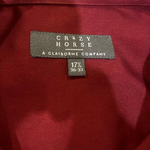 Crazy Horse Button-Up Dress Shirt - Picture 6 of 8